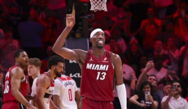 Heat’s Adebayo creates all-time night for those closest to him
