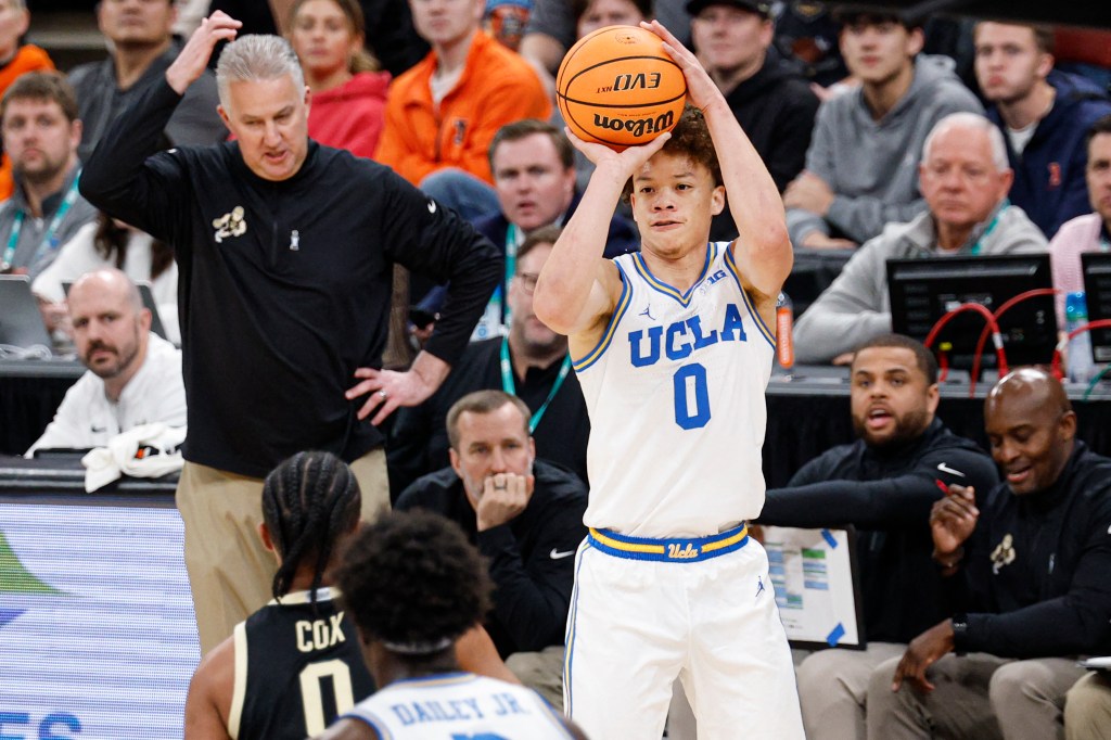 UCLA star guard Trent Perry