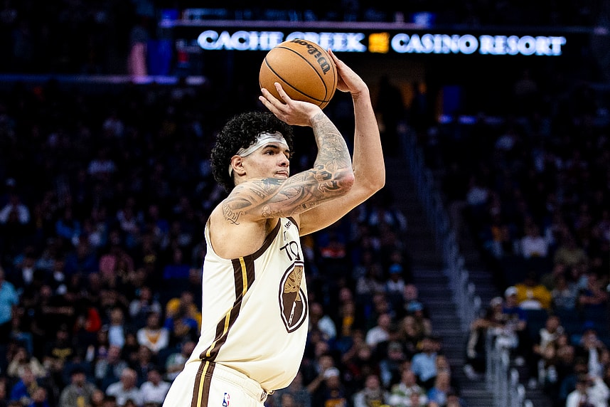 Gui Santos, NBA: Brooklyn Nets at Golden State Warriors