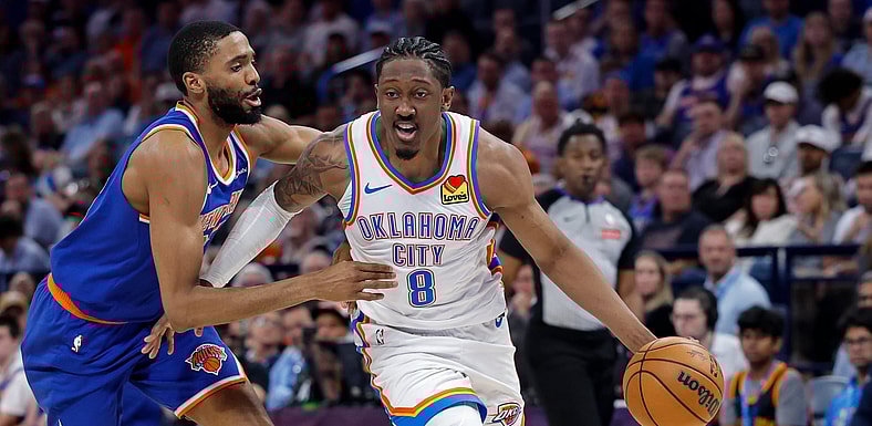 NBA: New York Knicks at Oklahoma City Thunder