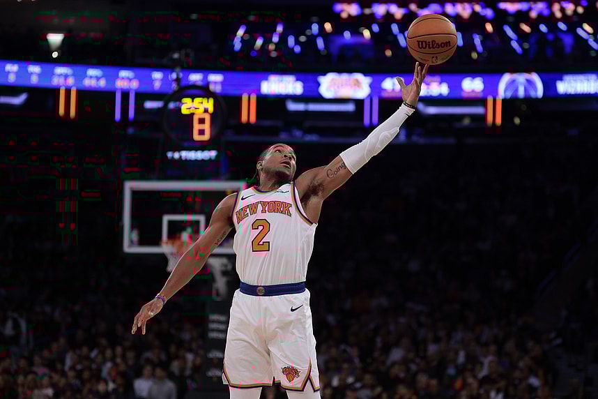 NBA: Preseason-Washington Wizards at New York Knicks, miles mcbride