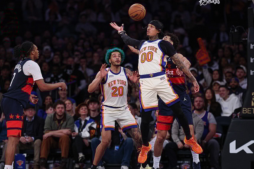 NBA: Washington Wizards at New York Knicks