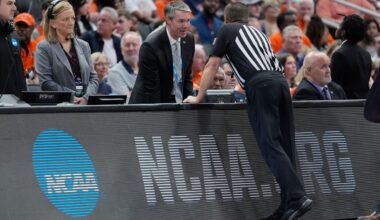 Buzzer sounds nonstop for about 7 minutes, causing delay in Iowa-Illinois March Madness game