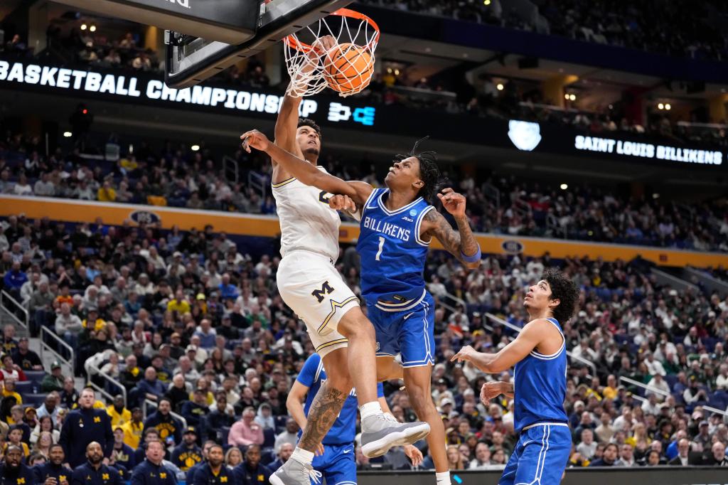 Yaxel Lendeborg finally finds the spotlight at Michigan in leading Wolverines to Sweet 16 berth – Baltimore Sun