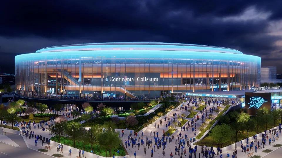 OKC have announced that they are entering a 15-year naming rights partnership for their new arena set to be named 'Continental Coliseum'