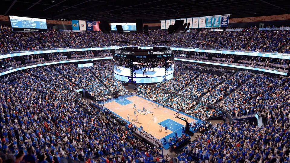 OKC have announced that they are entering a 15-year naming rights partnership for their new arena set to be named 'Continental Coliseum'