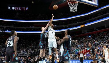 Nets end 10-game losing streak by rallying from down 23 points to stun Pistons 107-105