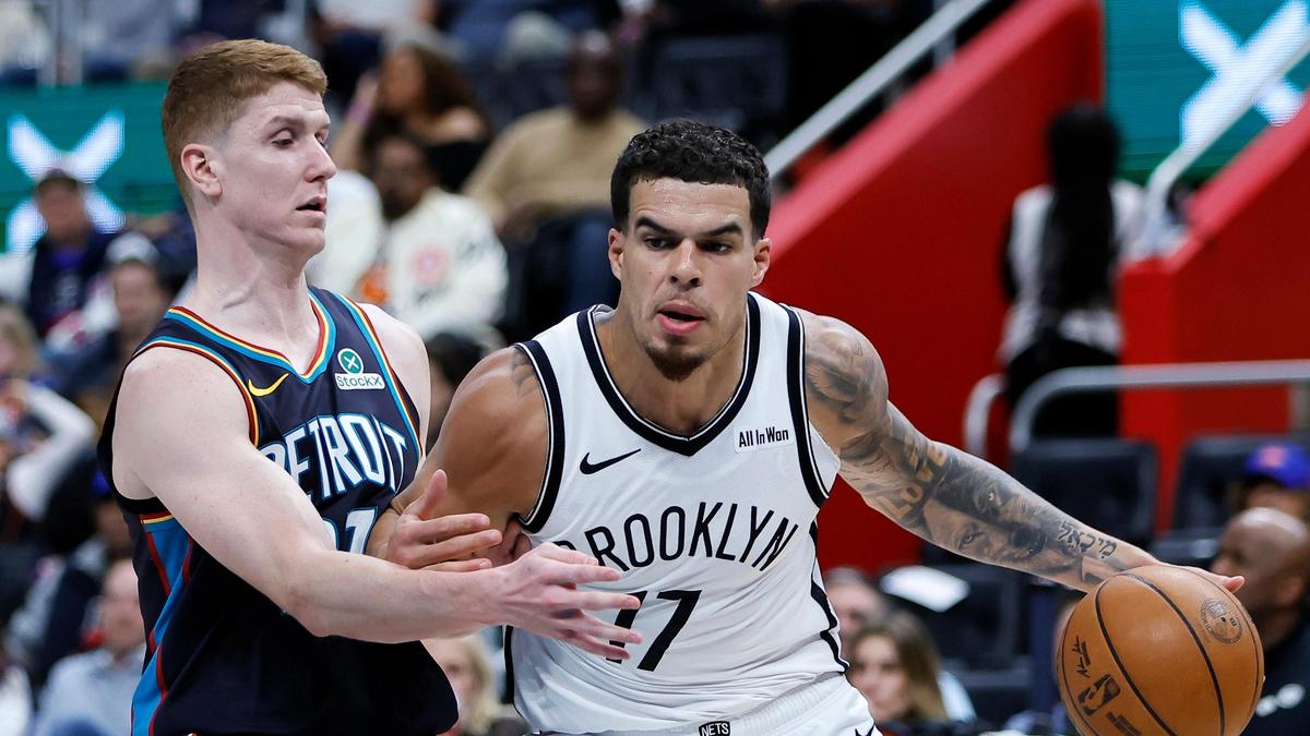 NBA roundup: Brooklyn Nets stuns Detroit Pistons to end 10-game losing streak