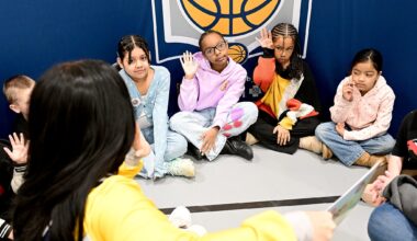 Pacers Sports & Entertainment, Anthem Blue Cross and Blue Shield bring ‘Read Like a Pro’ Reading Timeouts to area classrooms