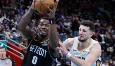 Jalen Duren's 30-point double-double leads Pistons past Pelicans 129-108