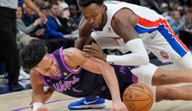 Harris scores 18, Pistons tighten grip on top seed in the East with a 109-87 win over Minnesota