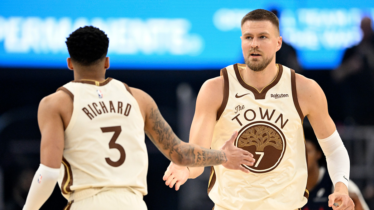 Kristaps Porziņģis explains ‘seamless’ fit with Warriors – NBC Sports Bay Area & California