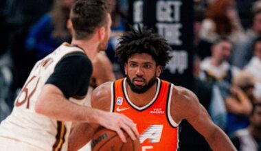 Former Red Wolf Norchad Omier scores first NBA points