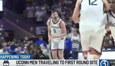 UConn men’s basketball heads to Philadelphia for NCAA Tournament first-round matchup