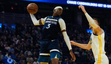 Jaden McDaniels out at least a week