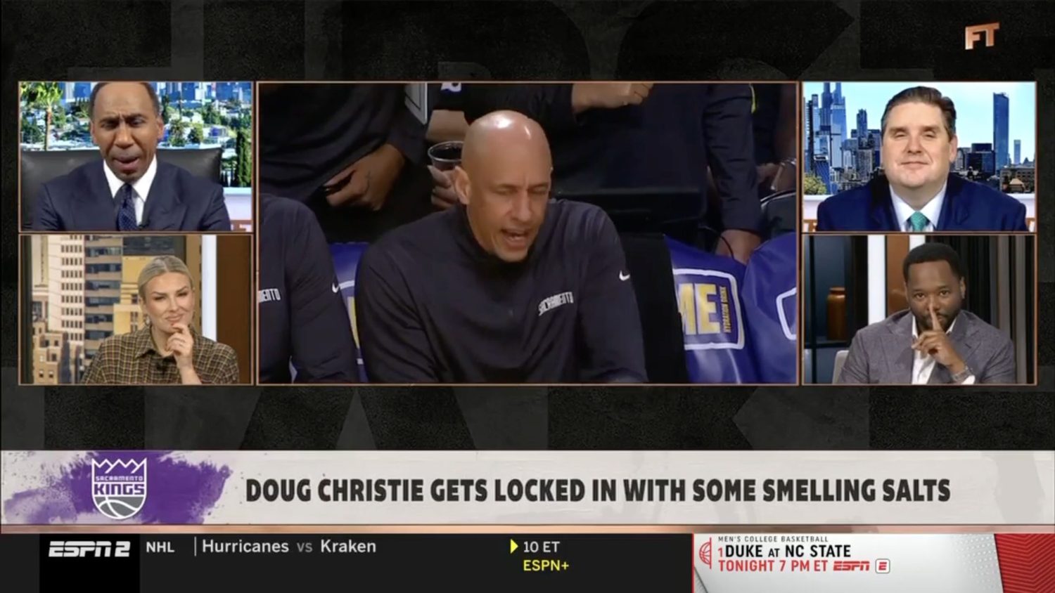 Stephen A. Smith urged to stop talking about Doug Christie's wife