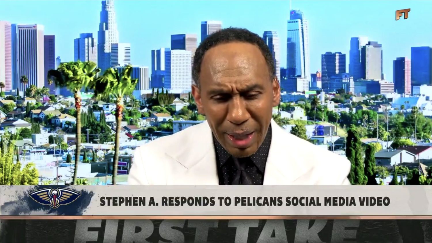 Stephen A. Smith attacks 'pathetic' Pelicans social media team