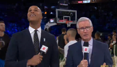 Richard Jefferson is glad the NBA is in Mike Breen's hands