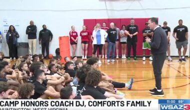 Basketball camp honors beloved coach and comforts family