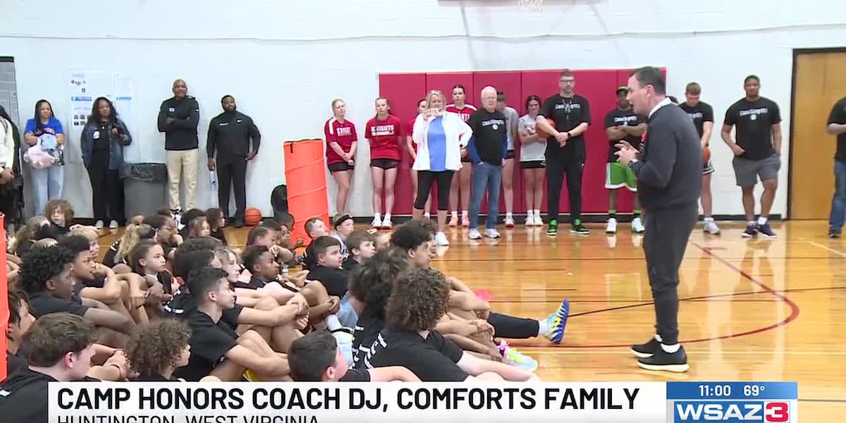 Basketball camp honors beloved coach and comforts family