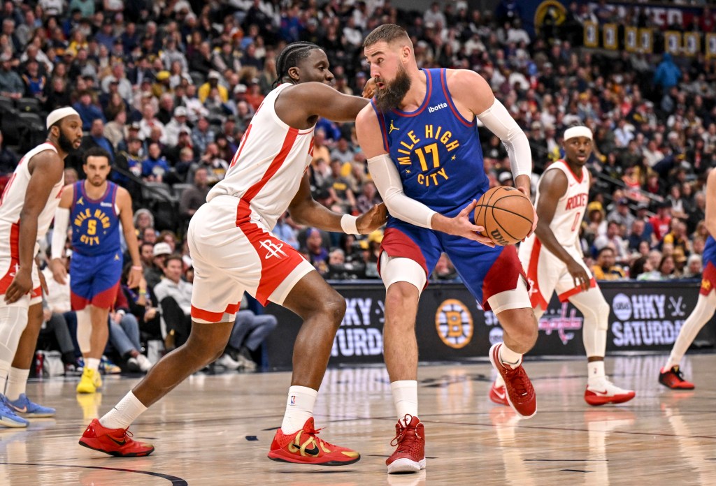 Can Nuggets play Jonas Valanciunas in playoffs? Or is it Aaron Gordon again?