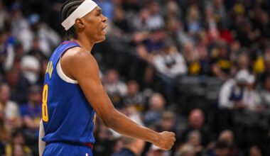 Peyton Watson jokes altitude 'kicked my butt' in return from injury