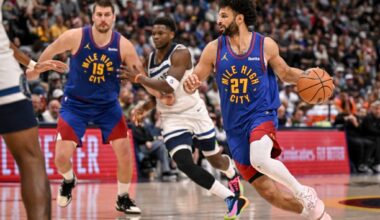 Nuggets slide to 5th place in West with home loss to Timberwolves