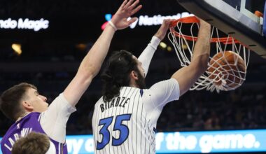 Magic's Goga Bitadze, Lakers' Luka Doncic trade tough talk