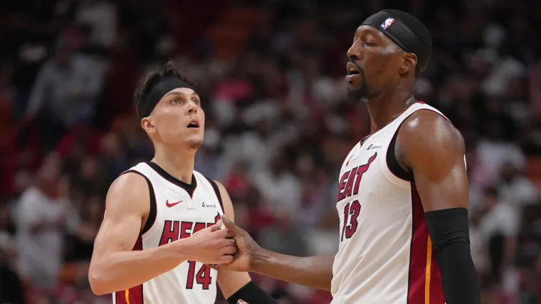 Bam Adebayo admits he and his teammates are frustrated with just being in the Play-In image
