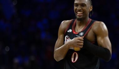 Sixers star Tyrese Maxey said he's an Eagles fan except when they're playing the Cowboys