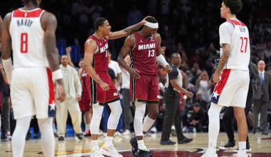Bam Adebayo's 83-point night was one to remember in Miami. But not everyone was pleased