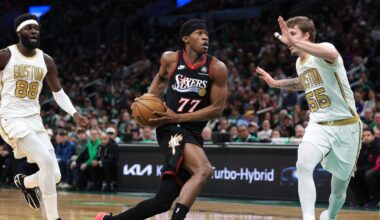 VJ Edgecombe out for Sixers-Jazz Wednesday, to be reevaluated before Saturday's game