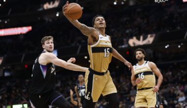 Wizards’ Juju Reese, younger brother of Angel Reese, collects 20 rebounds