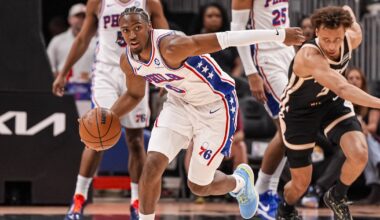 Instant observations: Tyrese Maxey suffers injury scare at end of Sixers' latest brutal loss