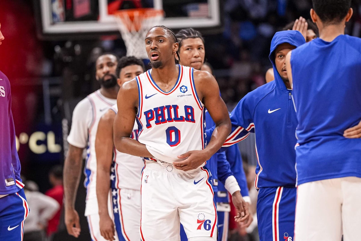 76ers’ Tyrese Maxey out next two games with sprained finger
