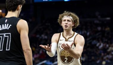 Brandin Podziemski puzzled by Warriors fans’ viral 30-point plea – NBC Bay Area