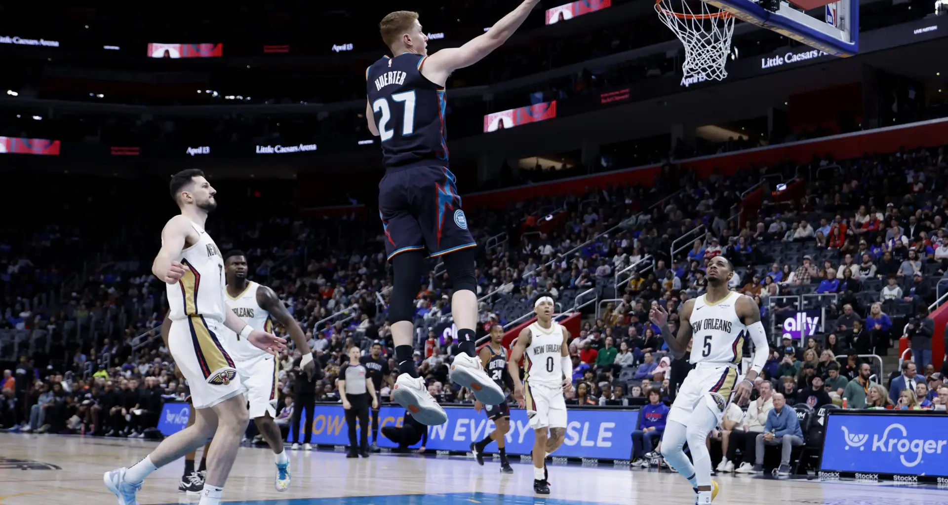 Pistons Trusting Huerter More as Production Matches Opportunity