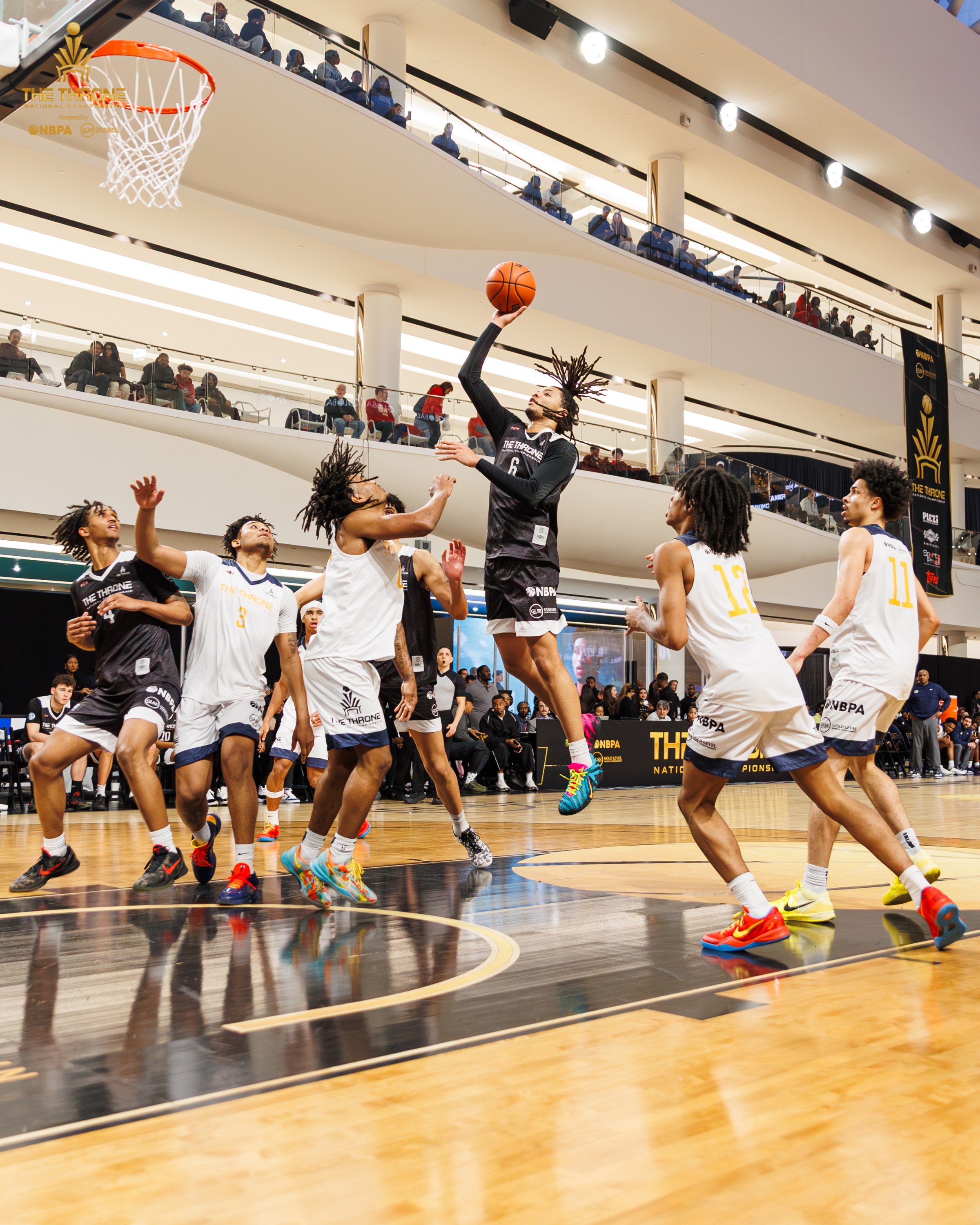 In addition to all the educational resources provided by The Throne, it also gives space for a real, competitive, potential last hurrah for some high school basketball players.