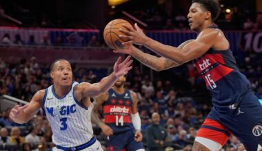 Orlando Magic rally past Wizards, host Mavericks next