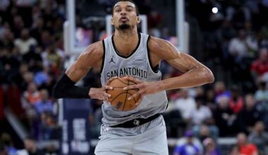 Wembanyama powers Spurs past Clippers 119-115 after wild swings and a late scare to reach 50 wins