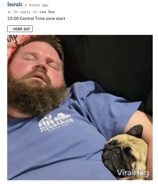 <em>Live look at the Timberwolves tonight</em>