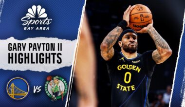 Gary Payton II highlights: Watch Warriors guard score 14 in loss vs. Celtics