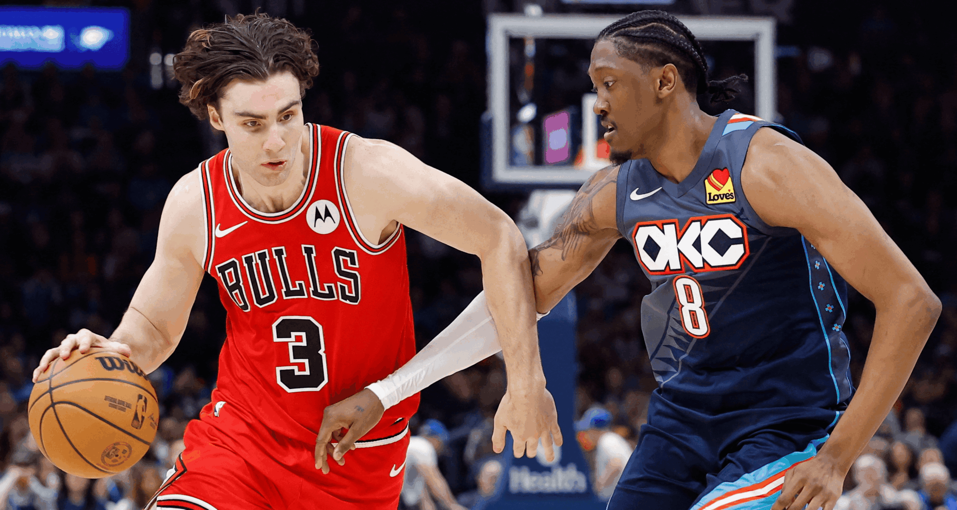 Josh Giddey of the Chicago Bulls NBA