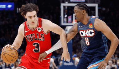 Josh Giddey of the Chicago Bulls NBA