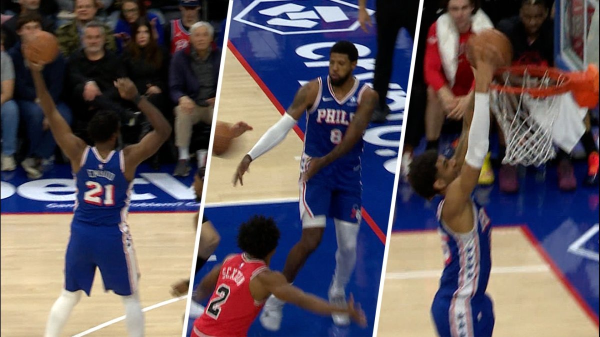 The Sixers are clicking on the offensive end