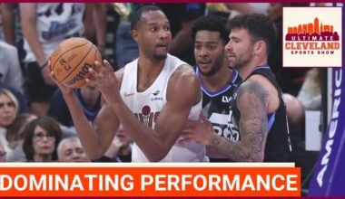 Evan Mobley goes NUCLEAR against the Jazz; Harden & Mitchell make it a point to feed the big man