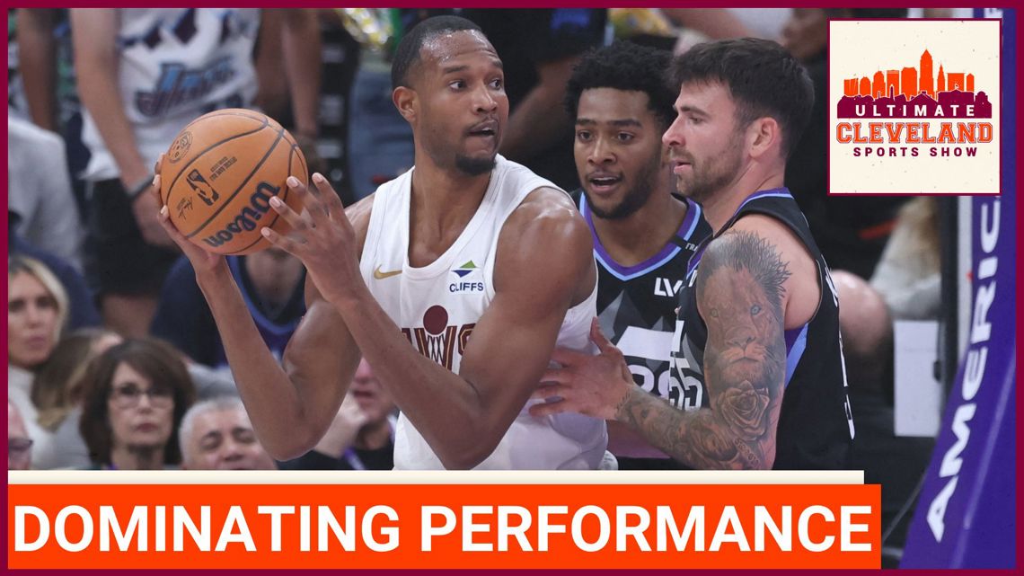 Evan Mobley goes NUCLEAR against the Jazz; Harden & Mitchell make it a point to feed the big man