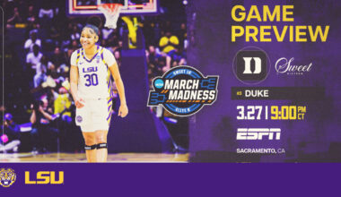 LSU Set For Sweet 16 Action Against Duke In Sacramento – LSU