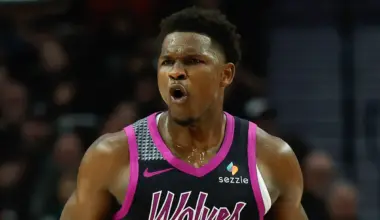 Timberwolves’ Anthony Edwards picks his all-time starting five with the impressive absence of LeBron James