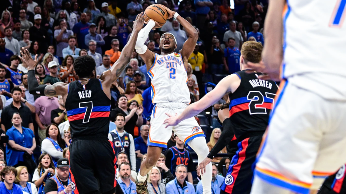 Gilgeous-Alexander erupts for 47 points, Thunder outlast Pistons